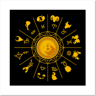 Celestial Bodies - Cryptocurrency Market Professional E-cash Posters and Art